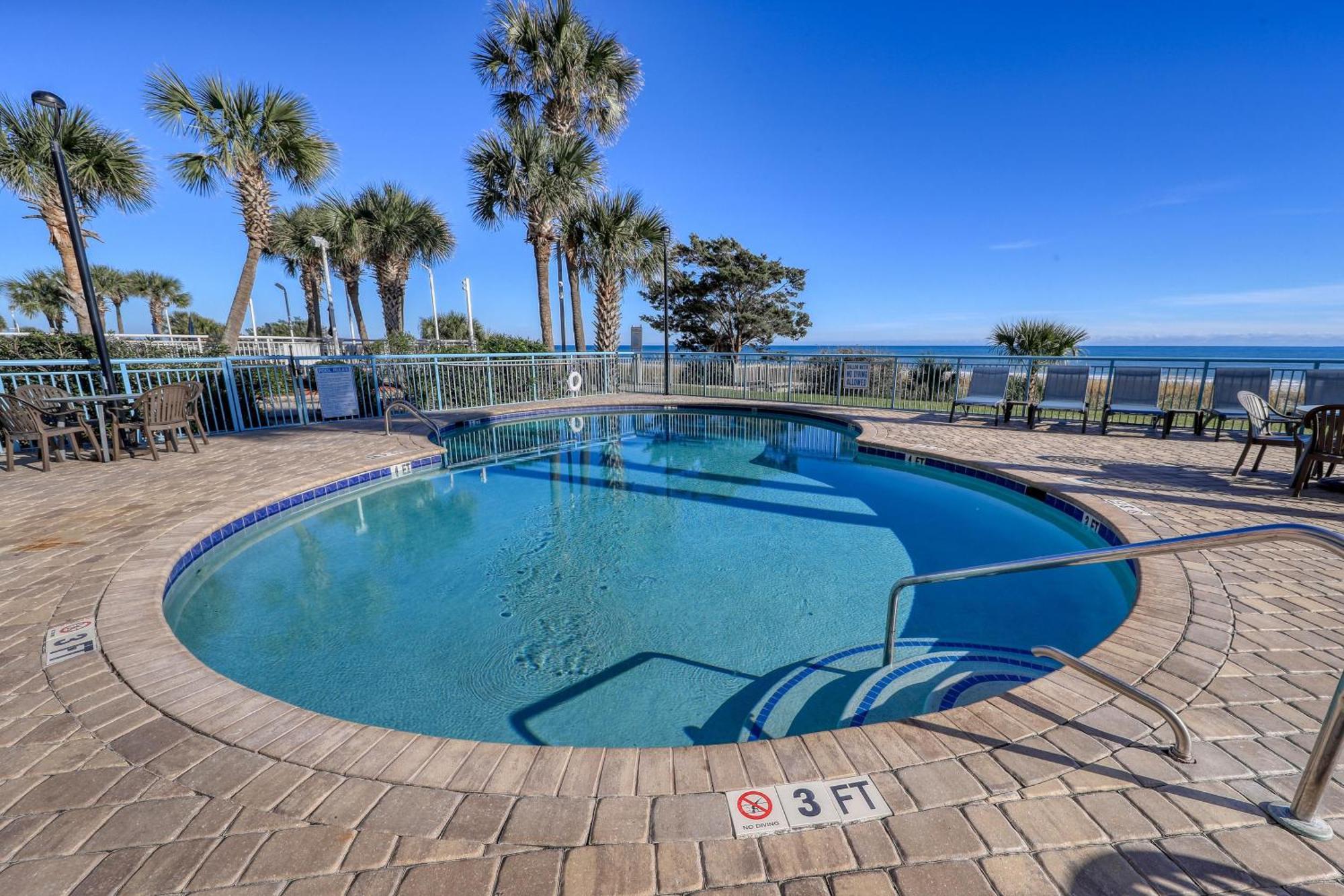 1604 N Ocean Blvd, 0703 - Ocean Front Sleeps 6 Villa Myrtle Beach Ngoại thất bức ảnh